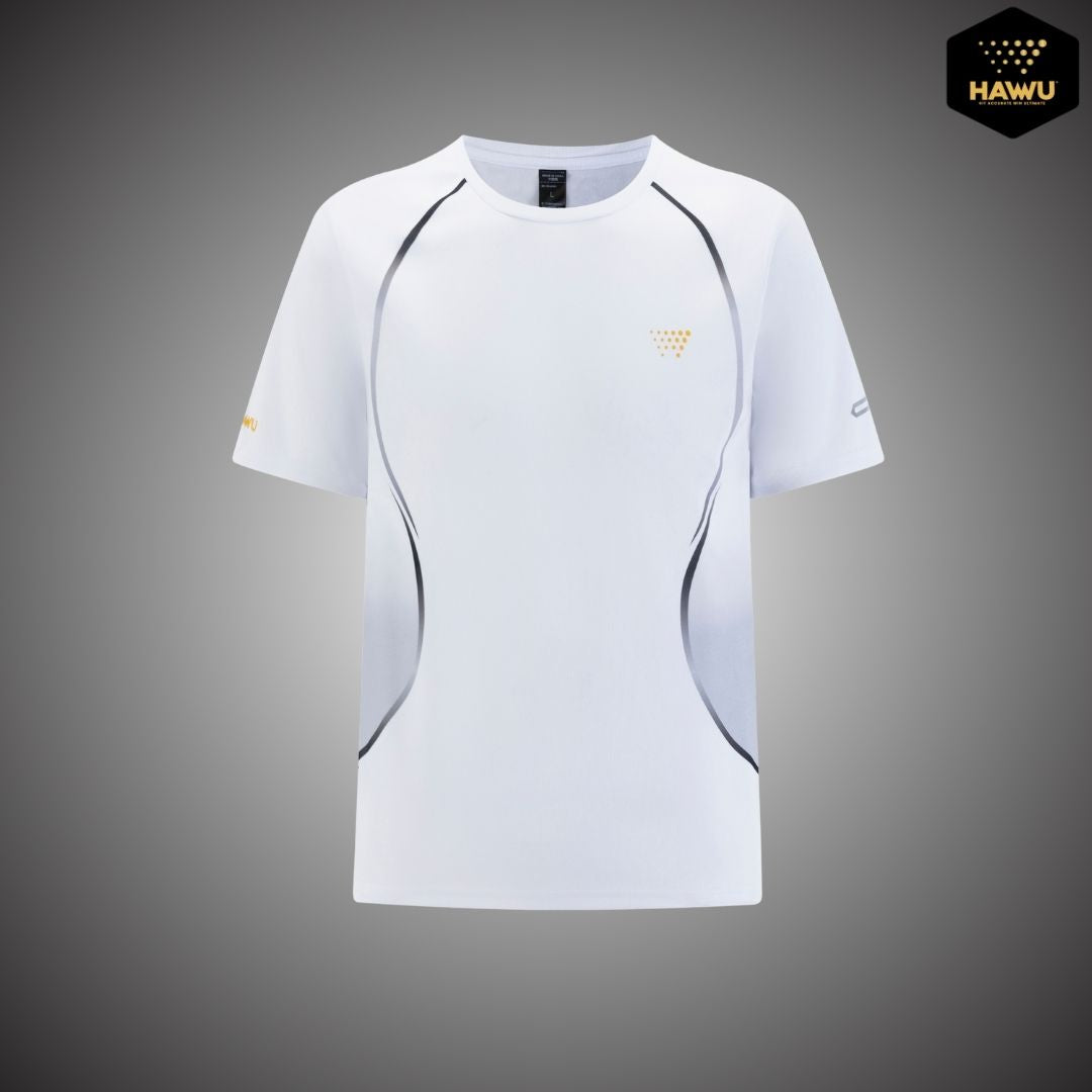 HAWU T-shirts(White with a shade of Heather)
