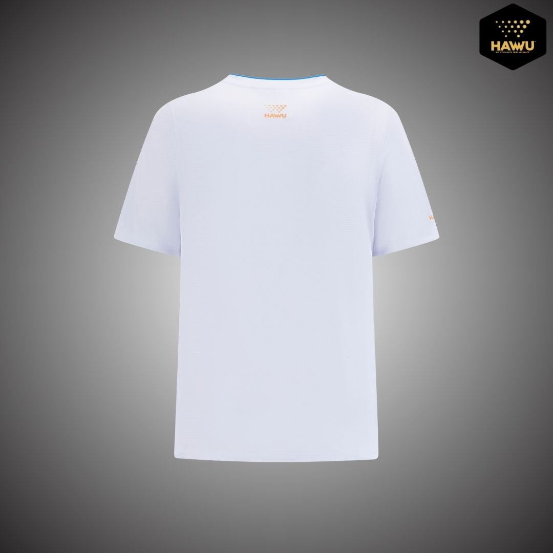 HAWU T-shirts(White with a shade of Heather)