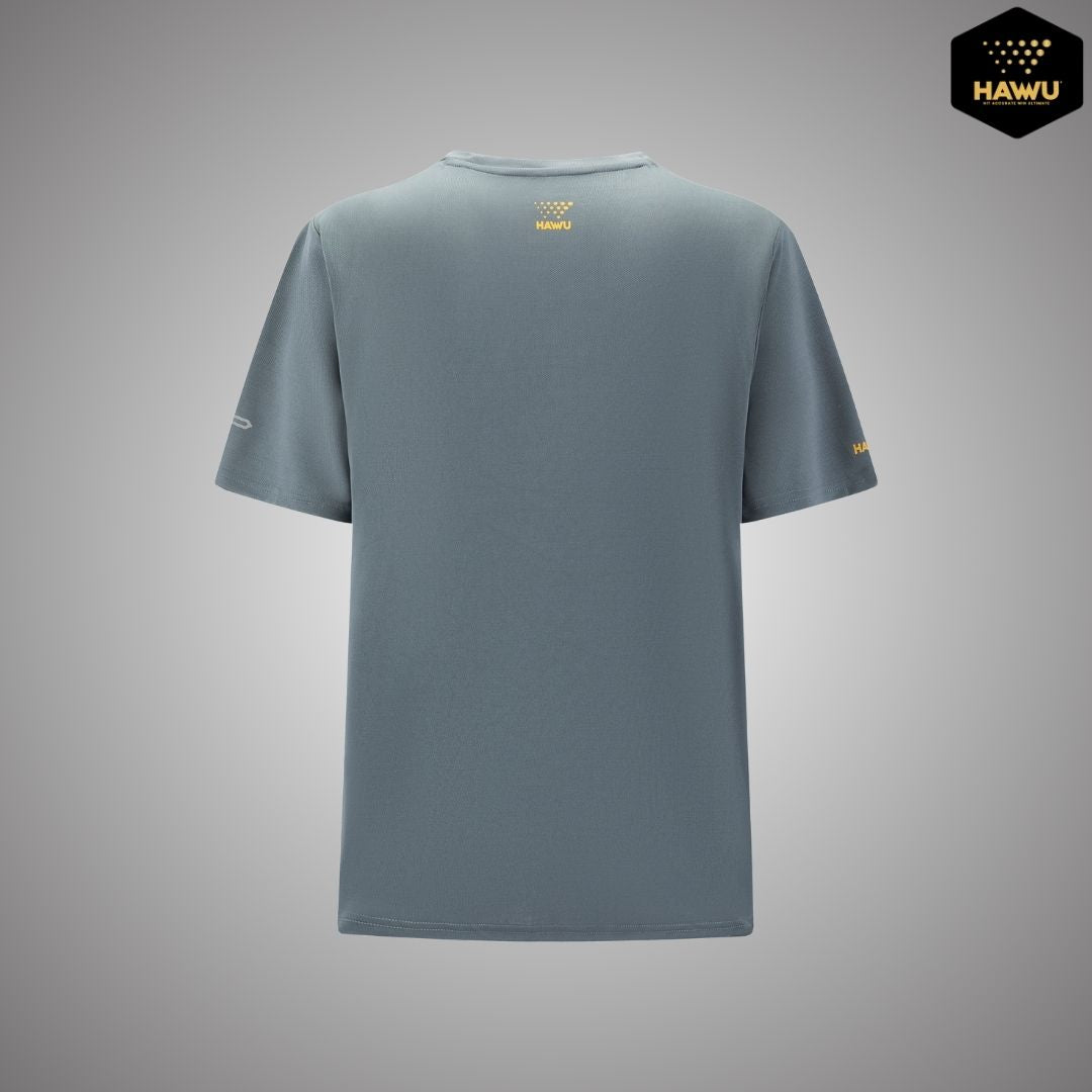 HAWU T-shirts(Steel Grey with a shade of Ship Grey)